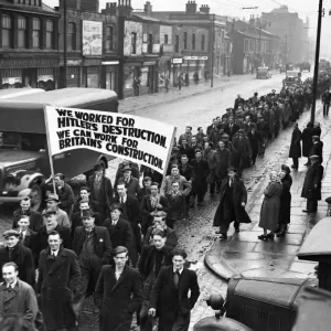 1945 Vickers Armstrong Protest Print
