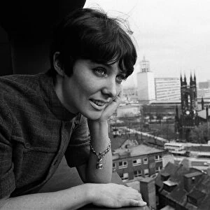 22 year old Sandra Good pictured in Newcastle. April 1967