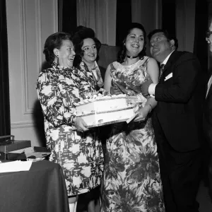 23-year-old Mrs Janis Calvert from Ruislip won the Clifton Slimline Fashion model 23-year-old Mrs Janis Calvert from Ruislip won the Clifton Slimline Fashion model