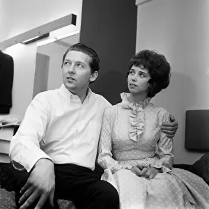 26-year-old Jerry Lee Lewis with his third wife, 17-year-old Myra