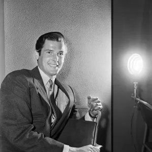 27 year old actor Roger Moore. 28th July 1955 27 year old actor Roger Moore. 28th July 1955