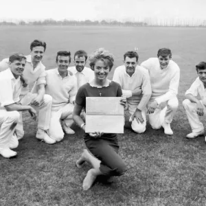 28 year old Jean De Vere, former member of the Kent Ladies Eleven 28 year old Jean De Vere, former member of the Kent Ladies Eleven