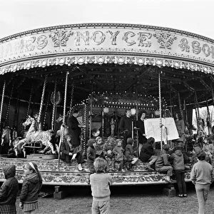 The 300-year-old custom of holding a fairground service on Good Friday was revived in
