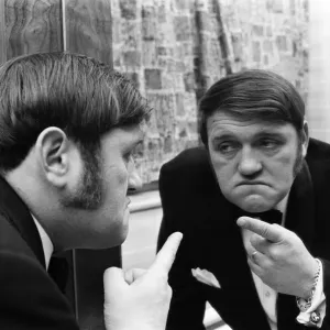 36-year old comedian Les Dawson, who has just landed his biggest job yet - a six week 36-year old comedian Les Dawson, who has just landed his biggest job yet - a six week