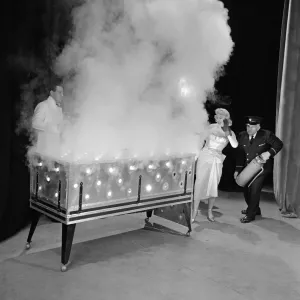 5 of 9 - The coffin is now ablaze supposedly with Billy McComb inside 5 of 9 - The coffin is now ablaze supposedly with Billy McComb inside