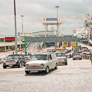 Over 500 European owned Minis cross the channel to attend the Mini