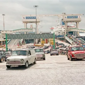 Over 500 European owned Minis cross the channel to attend the Mini