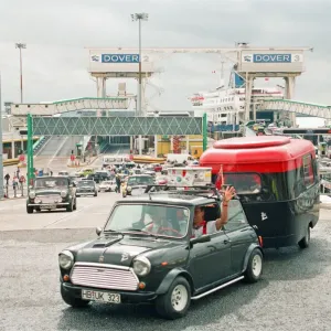 Over 500 European owned Minis cross the channel to attend the Mini