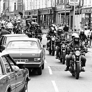 More than 60 members of Northallerton Motorcycle Action Group rode through the town at