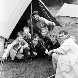 The 65th anniversary of scouting in the Holme Valley was celebrated at weekend camp