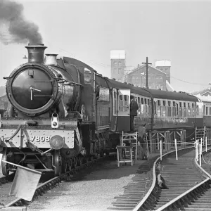 7808 Cookham Manor a Great Western Railway 7800 Manor Class steam locomotive 7808 Cookham Manor a Great Western Railway 7800 Manor Class steam locomotive