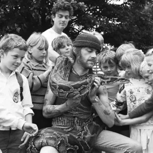 Kirkburton CofE Primary School Summer Safari Print 1988