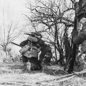 8th Army Men in Action Print