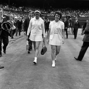 1963 Wimbledon Women's Singles Final Print