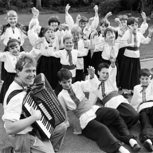 A-dancing we will go... and thats what these young Ukrainian Club dancers did in A-dancing we will go... and thats what these young Ukrainian Club dancers did in