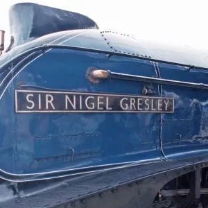 The A4 locomotive Sir Nigel Gresley sets off from Newcastle Central Station bound for The A4 locomotive Sir Nigel Gresley sets off from Newcastle Central Station bound for