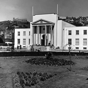 Aberystwyth, new Town Hall, Ceredigion, West Wales, 2nd May 1962