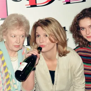 Absolutely Fabulous video launch, June Whitfield, Jennifer Saunders and Julia Sawalha Absolutely Fabulous video launch, June Whitfield, Jennifer Saunders and Julia Sawalha