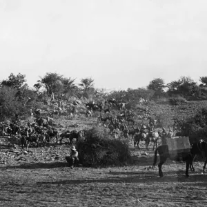 Abyssinian War October 1935 Italian soldiers resting before advancing on the Adowa Abyssinian War October 1935 Italian soldiers resting before advancing on the Adowa