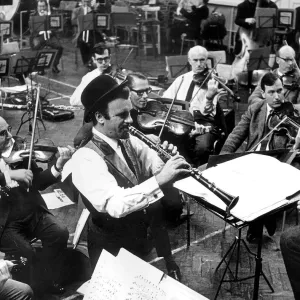 Acker Bilk Rehearses Stranger on the Shore Print, September 1967 Acker Bilk Rehearses Stranger on the Shore Print, September 1967