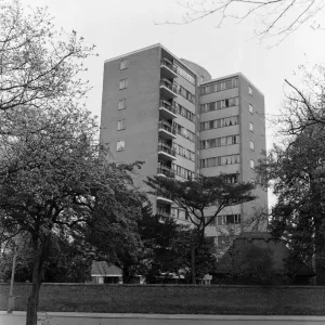 The Ackroydon Estate skyscraper village adjoining Wimbledon Common The Ackroydon Estate skyscraper village adjoining Wimbledon Common