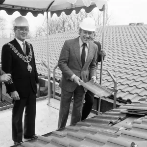 Acorns Childrens Hospice. Topping Out Ceremony, with guest of honour Lord Lichfield Acorns Childrens Hospice. Topping Out Ceremony, with guest of honour Lord Lichfield