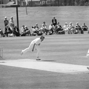 Action from the Britannic Assurance County Championship match at Acklam Park between Action from the Britannic Assurance County Championship match at Acklam Park between