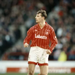 Action from the League Division One match at the City Ground between Nottingham Forest