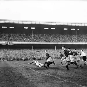 Wales v South Africa Test Match Print 1951