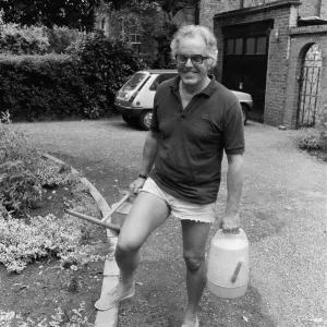 Brian Rix in his Garden, 8th June 1980 Print (00983) Brian Rix in his Garden, 8th June 1980 Print (00983)