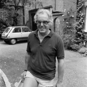 Actor Brian Rix working in his garden, he is to be the new General Secretary of National