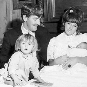 The actor and comedian Peter Cook becomes a father for second time
