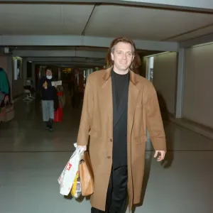Rik Mayall Print, London Airport 29th March 1992
