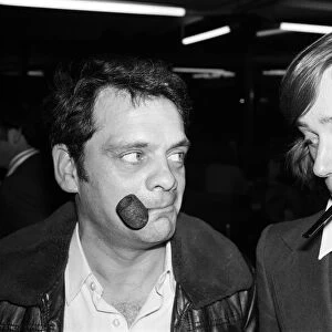 Actor David Jason (left) pictured at Thames TV. He is playing Edgar Briggs in the TV