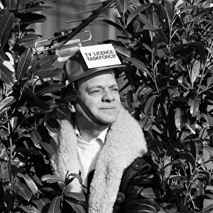 Actor David Jason who plays Del boy in "Only Fools and Horses"