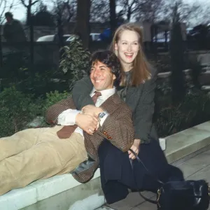 Dustin Hoffman and Meryl Streep Print, 15th March 1980 Dustin Hoffman and Meryl Streep Print, 15th March 1980