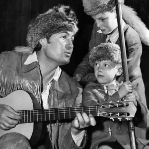 Actor Fess Parker as Davy Crockett. P005305