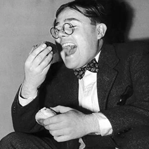 Actor Gerald Campion (29) as Billy Bunter in January 1952