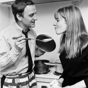 Actor John Thaw has been his own chef for many years. He sometimes thinks he is better Actor John Thaw has been his own chef for many years. He sometimes thinks he is better