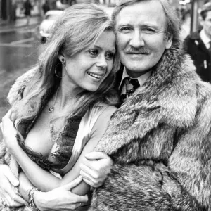 Leslie Phillips and Sally Farmiloe Print 1976 Leslie Phillips and Sally Farmiloe Print 1976