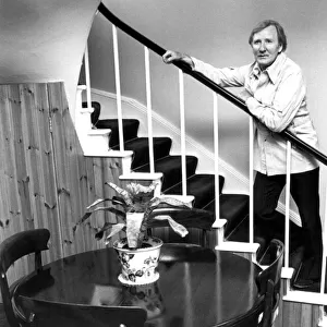 Actor Leslie Phillips pictured at his Maida Vale, London home on 18th July 1978