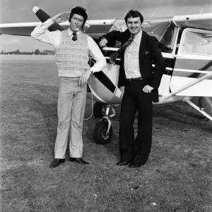Actor Michael Crawford pictured during filming of the BBC comedy series Actor Michael Crawford pictured during filming of the BBC comedy series