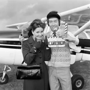 Actor Michael Crawford pictured during filming of the BBC comedy series Actor Michael Crawford pictured during filming of the BBC comedy series