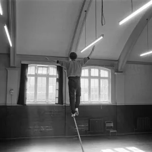 Michael Crawford High Wire Print 8th April 1981 Michael Crawford High Wire Print 8th April 1981