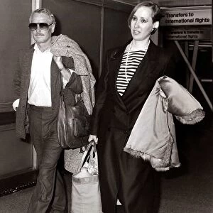 Actor Paul Newman and his daughter Susan - February 1984