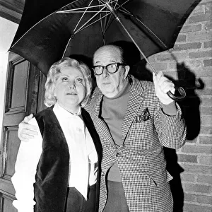 Actor Phil Silvers, who starred with Joan Turner in