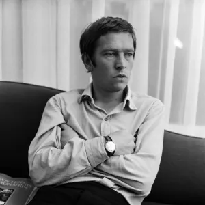 Actor Tom Courtenay, pictured at his home in Fulham. 5th July 1967 Actor Tom Courtenay, pictured at his home in Fulham. 5th July 1967