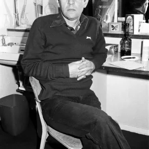 Actor Tom Courtenay at the Queens Theatre, London. 22nd May 1980 Actor Tom Courtenay at the Queens Theatre, London. 22nd May 1980
