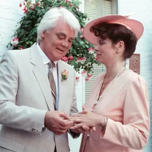 Tony Booth and Nancy Jaeger Wedding Print Tony Booth and Nancy Jaeger Wedding Print