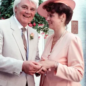 Tony Booth and Nancy Jaeger Wedding Print Tony Booth and Nancy Jaeger Wedding Print